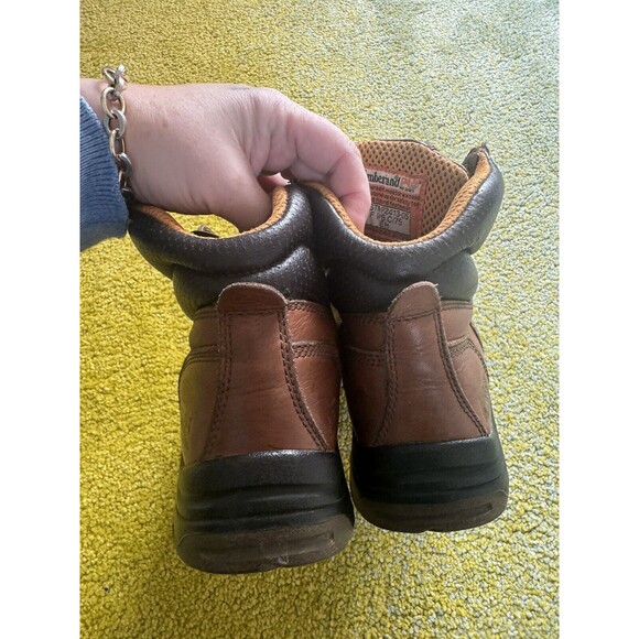 Timberland PRO Series Boots Titan Toe Brown Leather Size 7 main image 9